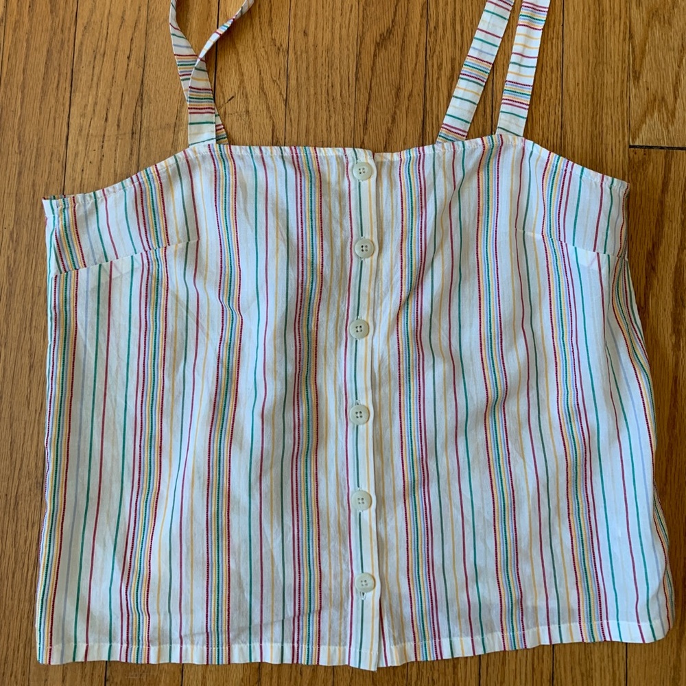 New madewell stripe tank